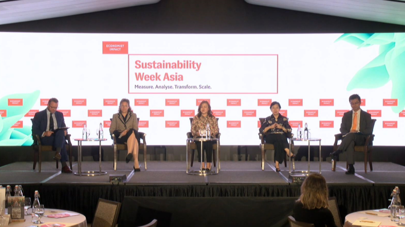 Prof Kong was a panellist in The Economist Impact: Sustainability Week Asia.