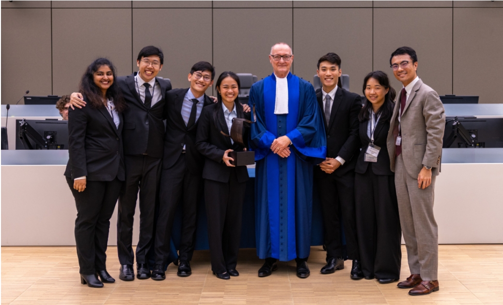 SMU undergraduates successfully defended the university’s title at the 2025 International Criminal Court Moot Court Competition.