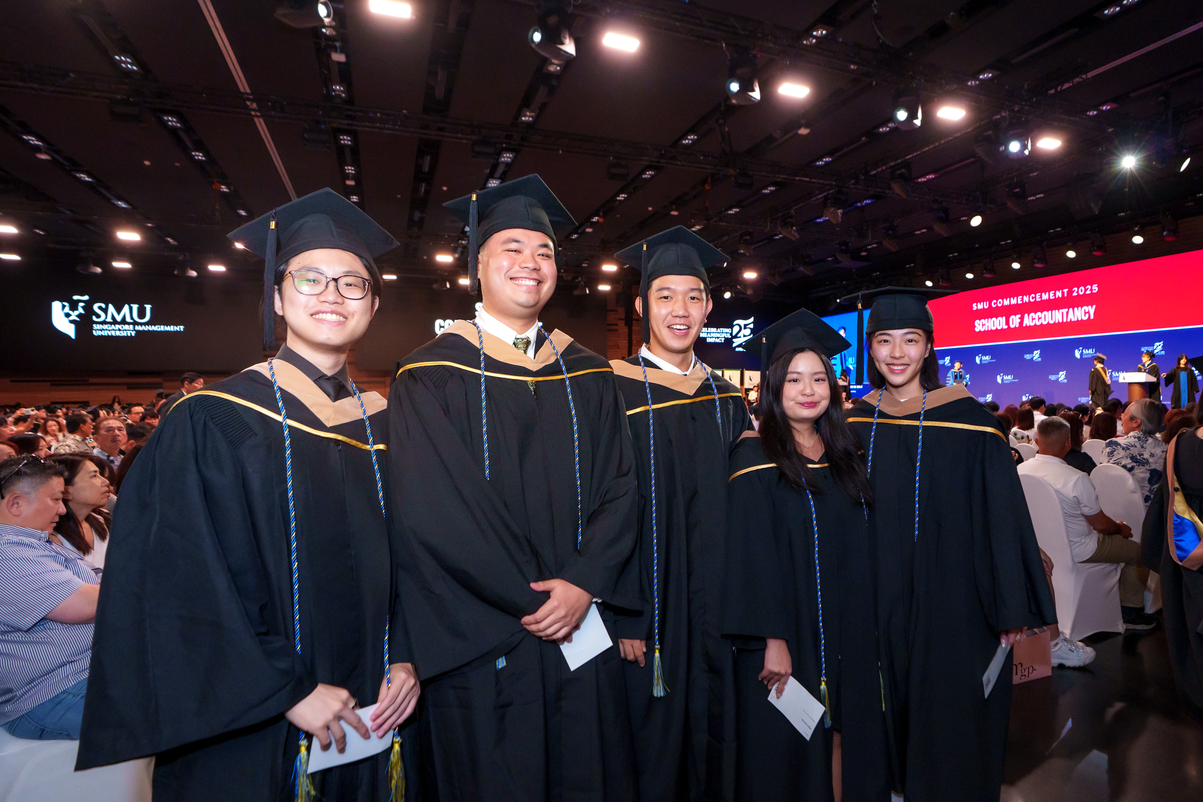 Among SMU fresh graduates surveyed in 2025, 91.4% secured employment within six months of graduation.