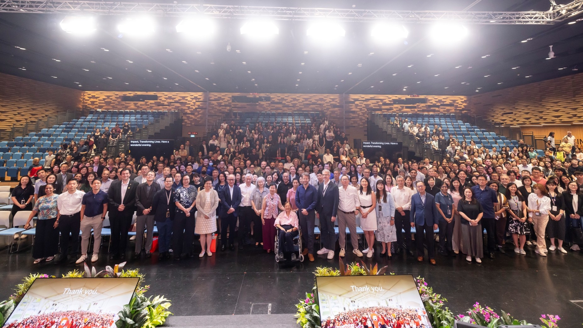 Prof Kong with the audience after she had presented the President's State of the University Address 2026.