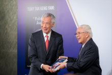 Dr Tony Tan launches memoir at SMU
