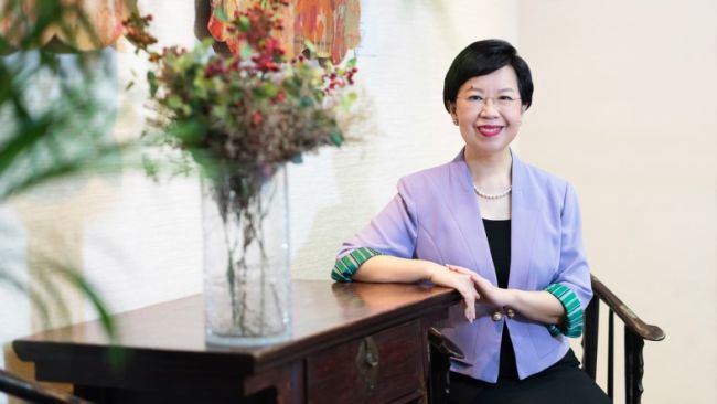 SMU President Professor Lily Kong. [Photo: Ray Chua]