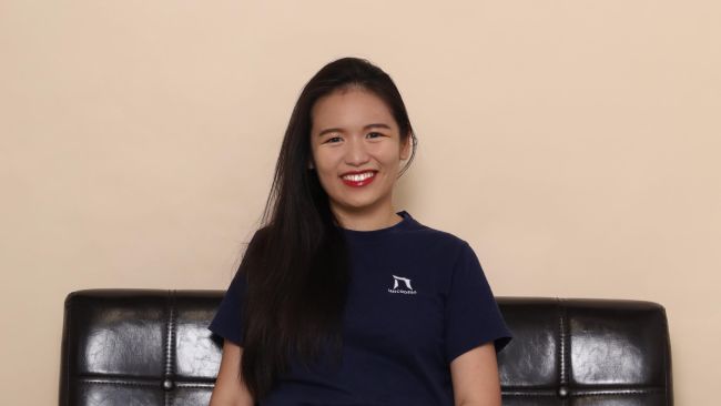 Beh Min Yan, an SMU Bachelor of Science (Information Systems) graduate and Co-Founder of Heicoders Academy.