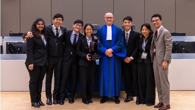 SMU undergraduates successfully defended the university’s title at the 2025 International Criminal Court Moot Court Competition. SMU undergraduates successfully defended the university’s title at the 2025 International Criminal Court Moot Court Competition.