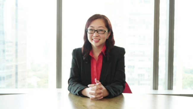 SMU alumna, member of the SMU Board of Trustees, and Partner at PwC Singapore Lim Kexin.