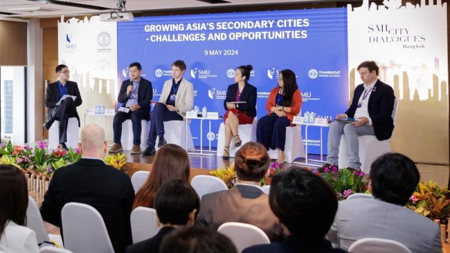 SMU City Dialogues Bangkok 2024.