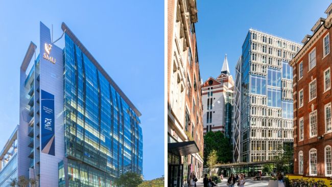 Singapore Management University (SMU) and The London School of Economics and Political Science (LSE) campuses.0