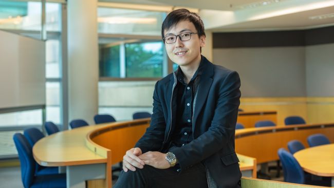 Award-winning SMU PhD candidate Sean Lee. Award-winning SMU PhD candidate Sean Lee.